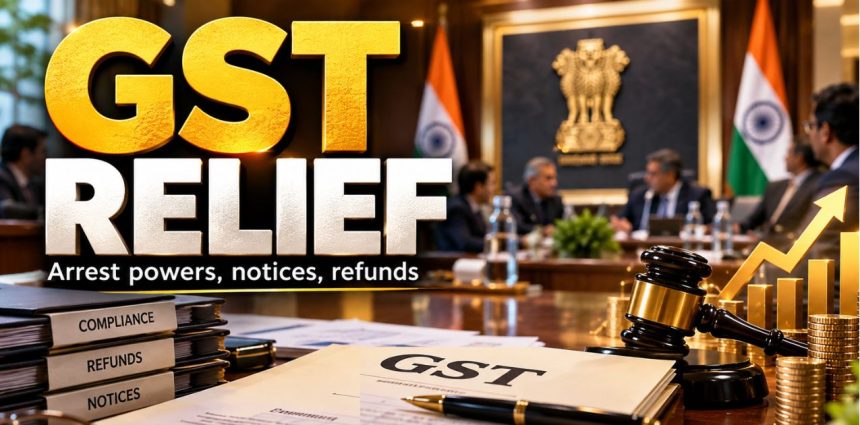 GST Council 2026 Tax Enforcement Gets a Reset as Prosecution Bar Rises to ₹5 Crore