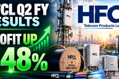 HFCL Q2 FY27 Results ₹394 Crore Profit Reveals a Sharp Shift Towards Telecom Products