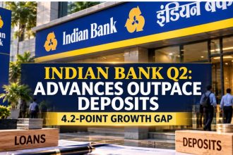 Indian Bank Q2 FY27: Loan Growth Outpaces Deposits by 4.2 Points as Advances Hit ₹7.23 Lakh Crore