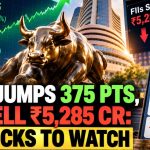 Nifty Near 23,000, but Smallcaps Fall 1.3% as FIIs Sell ₹5,285 Crore: 10 Stocks to Watch Today