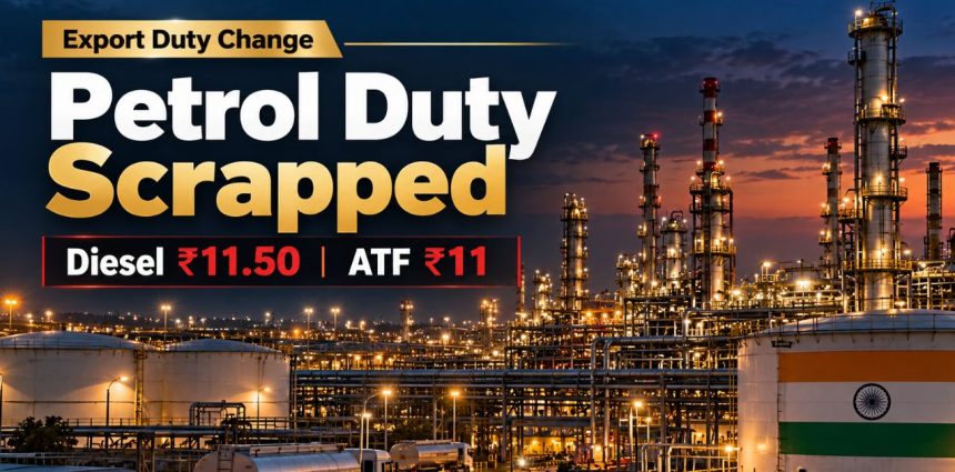 Petrol Export Duty Scrapped; Diesel Levy Jumps ₹3 to ₹11.50