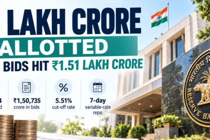 RBI Allots ₹1 Lakh Crore as Repo Bids Hit ₹1.51 Lakh Crore