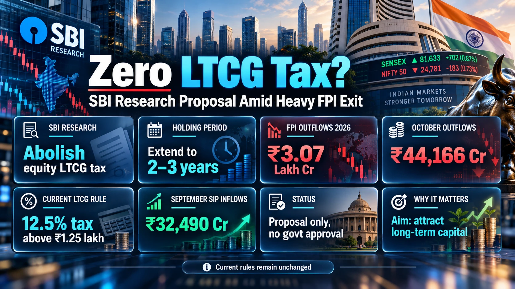 SBIS ZERO LTCG TAX PLAN