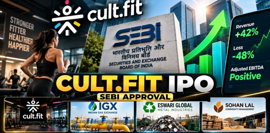 SEBI IPO Observations: Cult.fit’s ₹950 Crore Issue Leads 4 IPO Plans