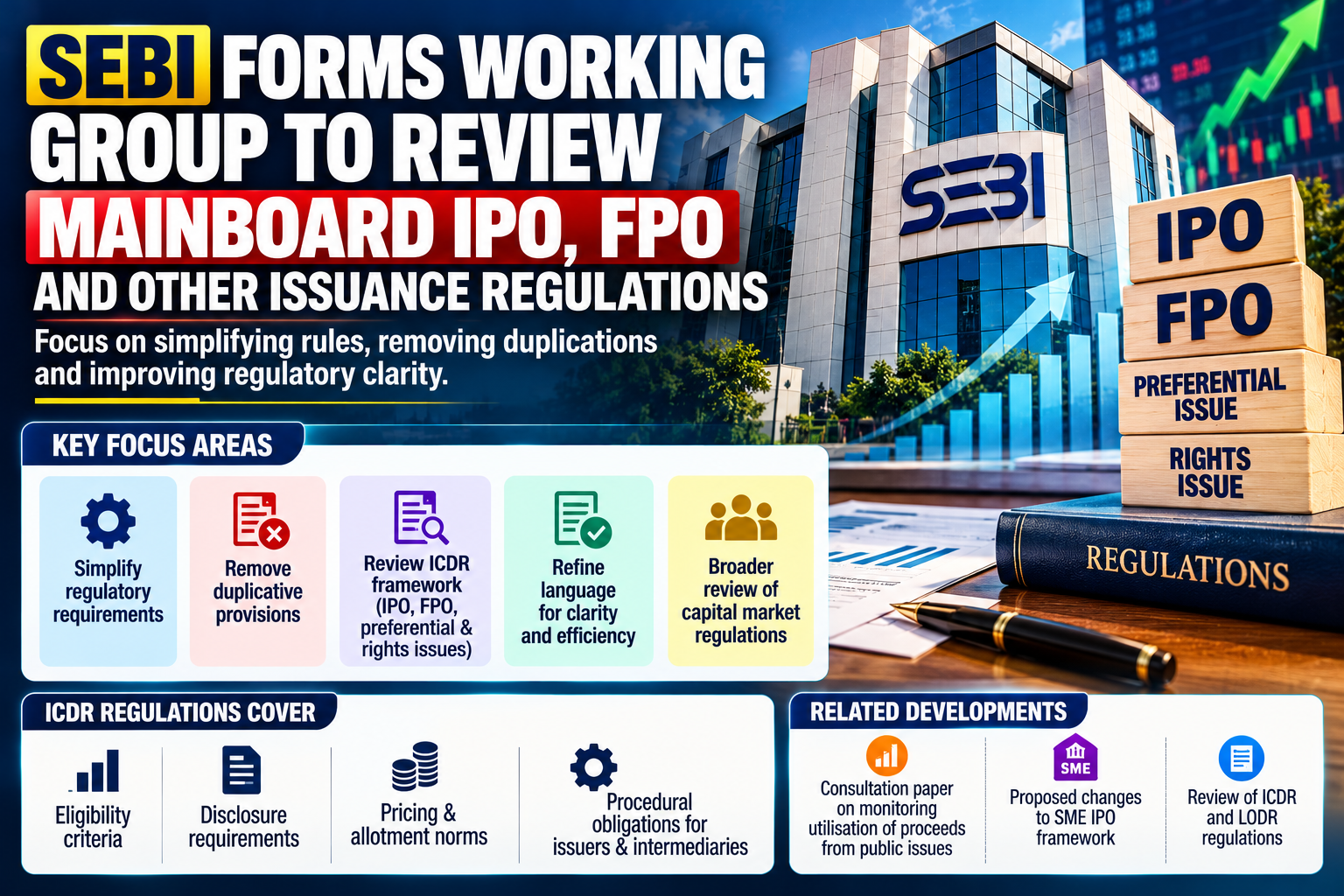 SEBI IPO Regulations Review 