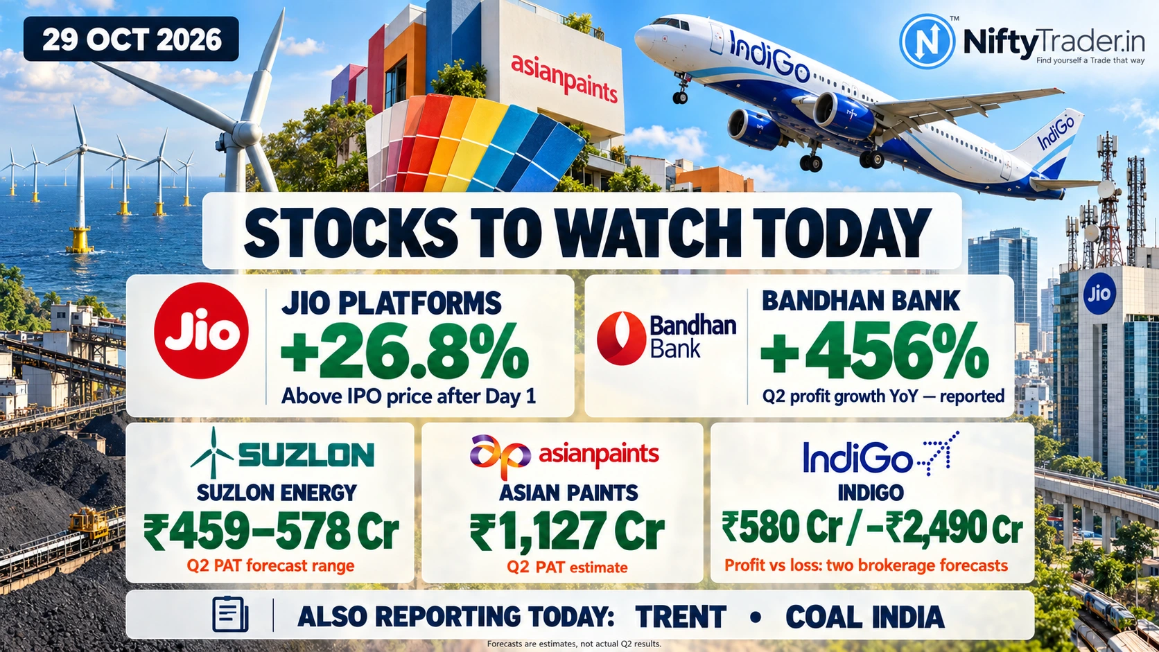 STOCKS TO WATCH TODAY OCT 29