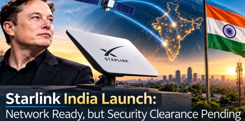 Starlink India Launch Network Ready, but Final Clearances Pending