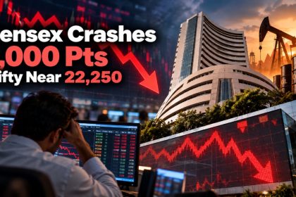 Stock Market Crash Today: Why Sensex and Nifty Are Falling Sharply Amid RBI Rate Hike and FII Selling