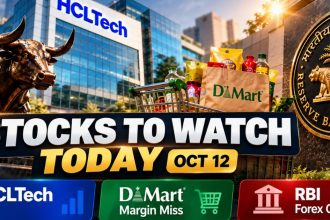 Stocks to Watch Today Oct 12: HCLTech Q2, DMart Margin Miss, RBI Forex Curbs