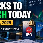 Stocks to Watch Today, Oct 23: Jio IPO, Infosys, Swiggy, HPCL in focus
