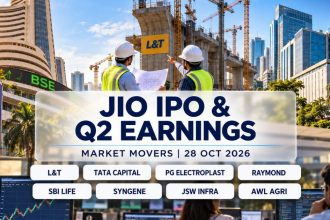 Stocks to Watch Today Oct 28: Jio Platforms Listing, L&T, Tata Capital in Focus