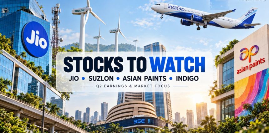 Stocks to Watch Today Oct 29 Jio Rally Faces Test as Suzlon, Asian Paints Report