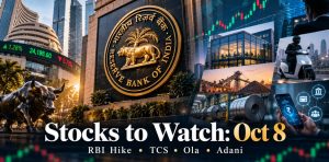 Stocks to Watch Today, Oct 8: RBI Hike Hits Bank Lending Rates; TCS, Ola, Adani and Tata Steel in Focus