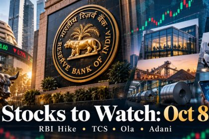 Stocks to Watch Today, Oct 8: RBI Hike Hits Bank Lending Rates; TCS, Ola, Adani and Tata Steel in Focus