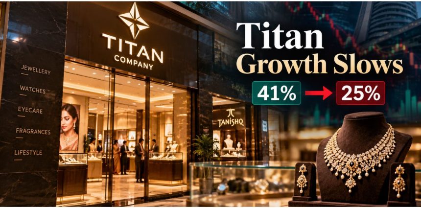 Titan Q2 FY27: Growth Slows to 25% From 41% as Jewellery Buyers Lag