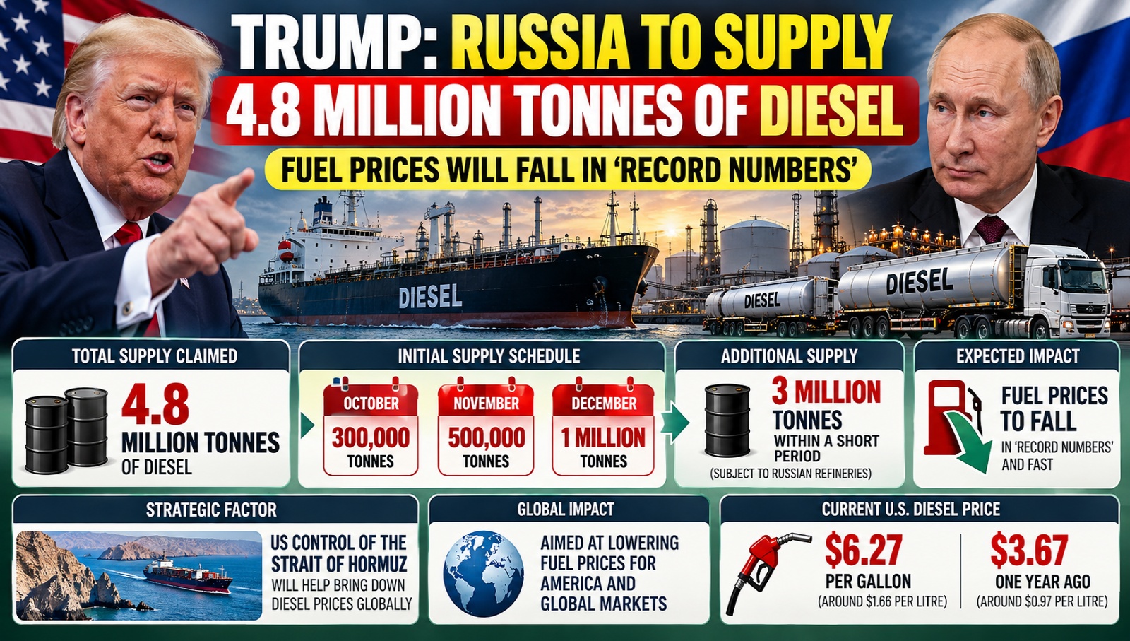 Trump–Russia Diesel Supply