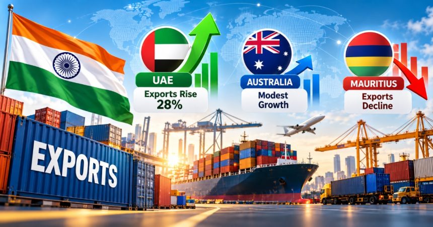 UAE Exports Rose $7.9 Billion After India’s FTA. Why Did Australia and Mauritius Lag?