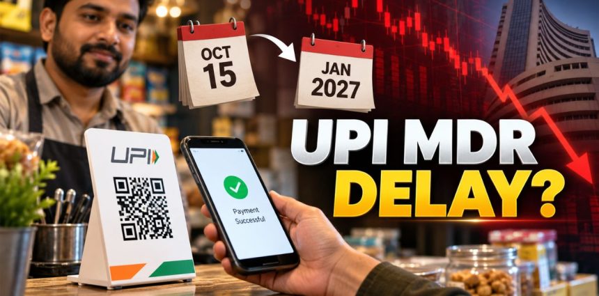 UPI MDR May Shift to Jan 2027: Paytm Falls 10% as Revenue Hopes Face Delay