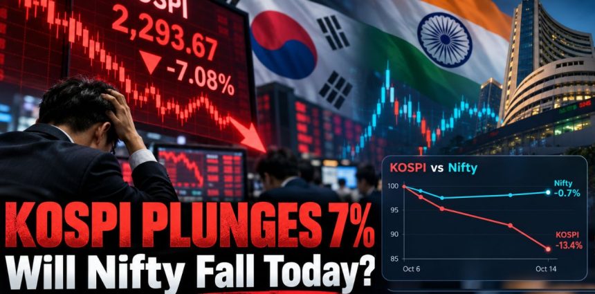 US CPI Hits 3.7%, KOSPI Plunges 7% Intraday, Will Nifty Fall Today?