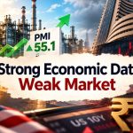 Why Is the Nifty Falling Despite GST +14.7%, PMI 55.1?