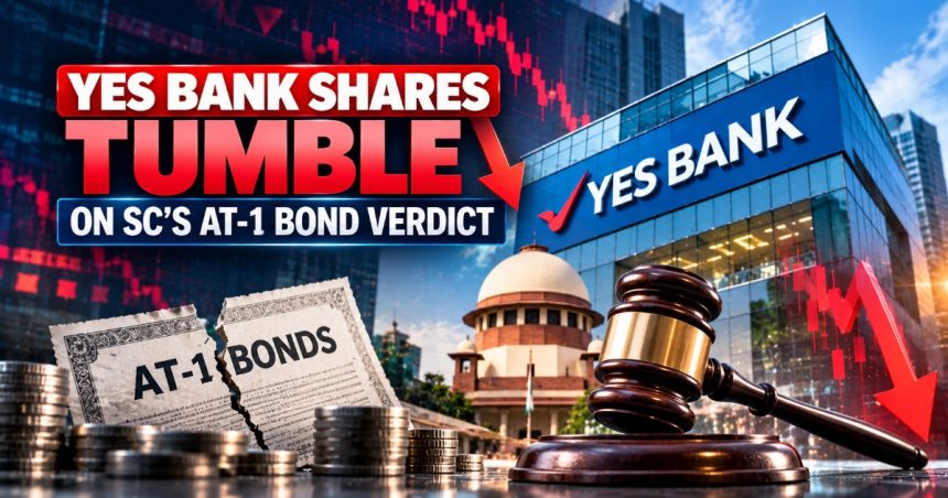 Yes Bank Stock Under Pressure: Is the Rs 8,400 Crore AT-1 Bond Verdict a Real Threat to Capital?